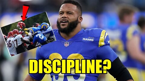 Los Angeles Rams announce "INTERNAL DISCIPLINE" for Aaron Donald after practice brawl with Bengals!