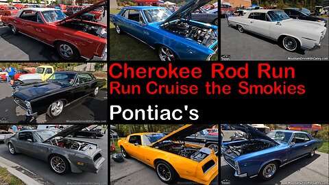 2023 Cherokee Rod Run Cruise the Smokies - Pontiacs