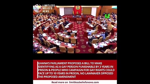 GHANA PROPOSES BILL TO MAKE HOMOSEXUALITY ILLEGAL & NO LAWMAKER OPPOSES #ghana #samgeorge #politics