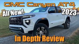 2023 GMC Canyon AT4: Start Up, Test Drive & In Depth Review