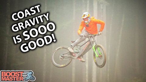 The FLOWIEST Bike Park? - COAST GRAVITY BIKE PARK IS EPIC | Jordan Boostmaster