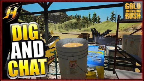 Digging And Chatting | Gold Rush The Game