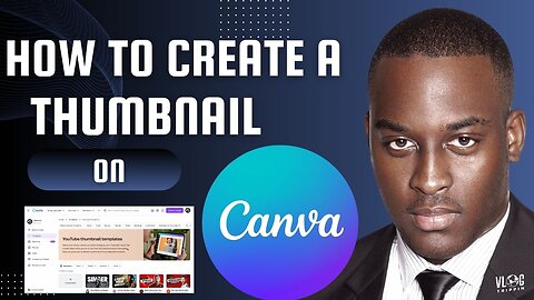 How to Create Thumbnail on Canva for your Content #VlogTrippin