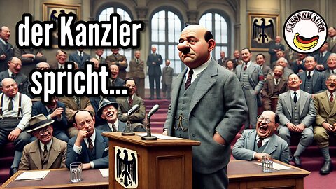 Olaf Scholz redet…