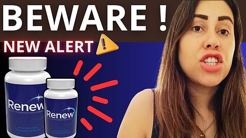 RENEW REVIEW (❌⚠⛔️ALERT!⚠⛔️) RENEW REVIEWS - Renew Supplement - RENEW WEIGHT LOSS - SALT WATER TRICK