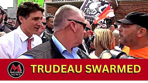 Justin Trudeau Swarmed by Angry Protestors in Belleville Ontario