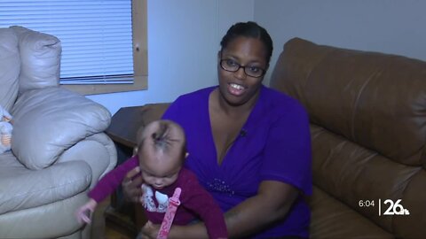 Single mom goes from being homeless to having a place of her own