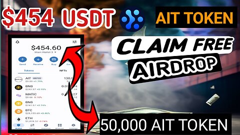 🔥AI Trader Free Airdrop | AI Trader Instant Withdrawal $86 | how to Claim AIT Token | AIT Coin