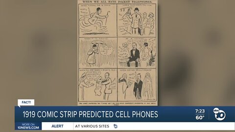 Fact or Fiction: 1919 Comic strip predicted cell phones