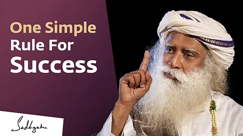 How to be really successful in life || sadhguru answers