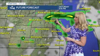 Isolated showers overnight