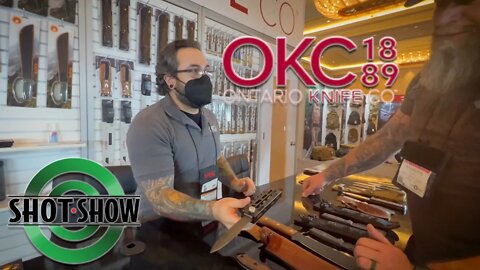 ONTARIO KNIFE CO SHOT SHOW 2022