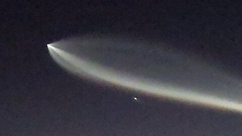 SpaceX viewed from Maricopa, AZ