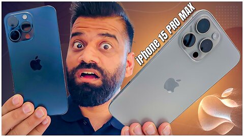 Apple iPhone 15 Pro Max First Look - The Ultimate Pro Smartphone?🔥🔥🔥