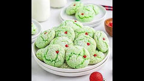 Easy Grinch Cookies