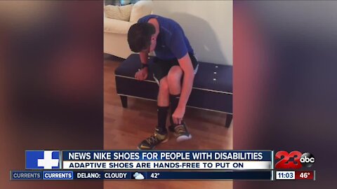 How a teenager with cerebral palsy inspired these new shoes from Nike