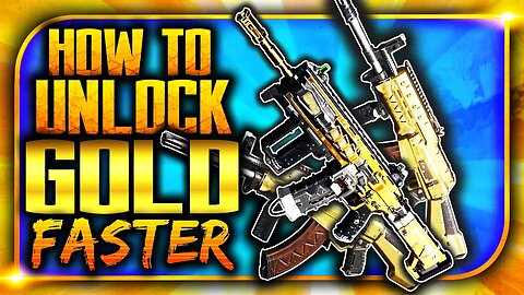 "HOW TO GET GOLD & DIAMOND CAMO FASTER!" Unlock Camos Faster In Black Ops 3!