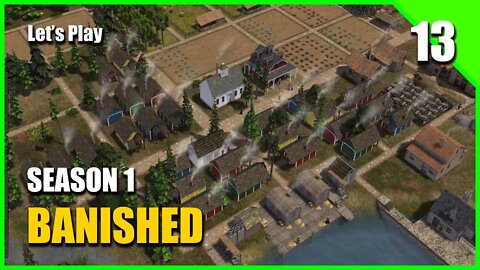 Banished: Mega Mod 9 (Season 1) - 13 - Preparing for the Labor Shortage