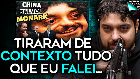 MONARK REAGE AO VÍDEO DO ALLAN DOS PANOS