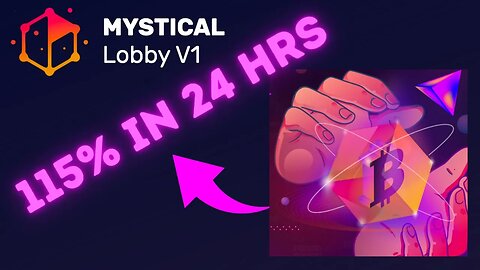 Mystical Lobby V1 Review | Earn 115% In 24 Hrs | Just Launched 🚀