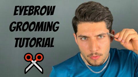 Men's Eyebrow Grooming Tutorial 2020