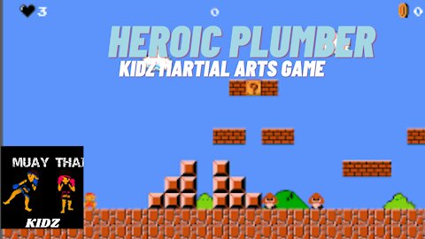 Heroic Plumber kids martial arts game