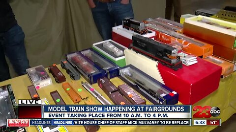 Annual Model Train show is at the Kern County Fairgrounds