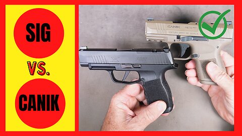 CANIK METE MC9 VS SIG SAUER P365XL Features Comparison #sigp365 #canik