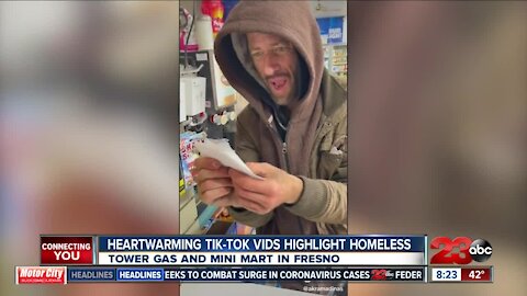 Heartwarming Tik-Tok videos highlight homelessness