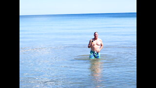 A Dip in Lake Superior, August 2017