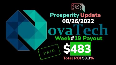 Week#19 Prosperity Update: 8/26/2022 (NovaTechFX)