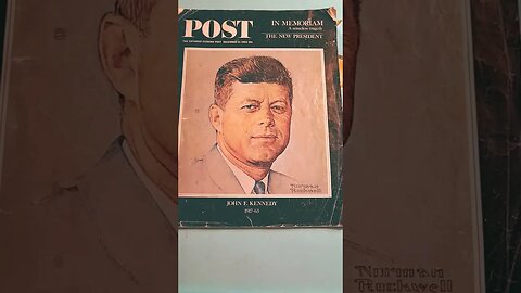 JFK POST Magazine In Memoriam edition 1963