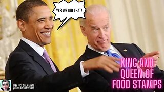 Obama and Biden were the King & Queen of Food Stamps