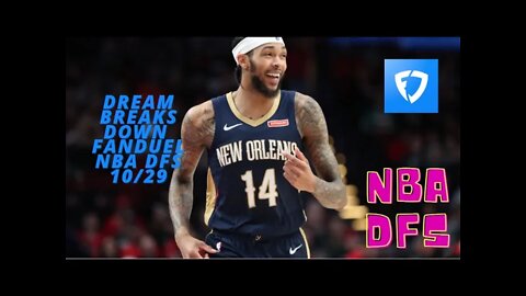 Fanduel NBA DFS Breakdown 10/29/2021 + Spreadsheet