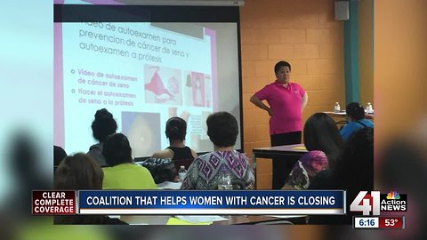 Coalition that helps women with cancer is closing