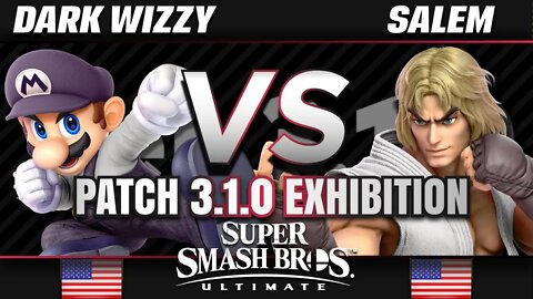 Smash Ultimate Patch 3.1.0 Battle! Dark Wizzy (Mario) vs. Salem (Ken)