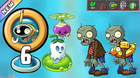 Plants vs Zombies 2 - Big Beach Brawl 2023 Level 6 [Plants Lvl 1 & No Premium] + DOWNLOAD