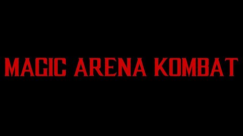 Magic Arena Kombat 1: Black Mono 'Draw' Deck