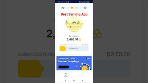 Honeygain best earning app #shorts #earningapps #honeygain