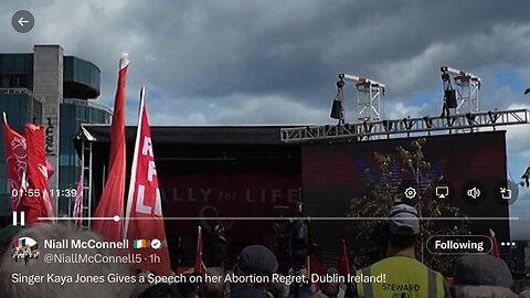 Ireland Rally : abortion testimony Pussycats Dolls : Kaya Jones part 1