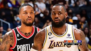 L.A LAKERS VS PORTLAND TRAIL BLAZERS FULL GAME HIGHLIGHTS JAN 22-2023