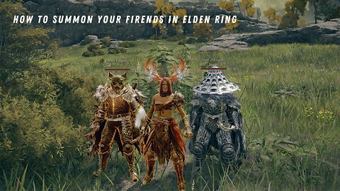 How to summon your friends in Elden Ring