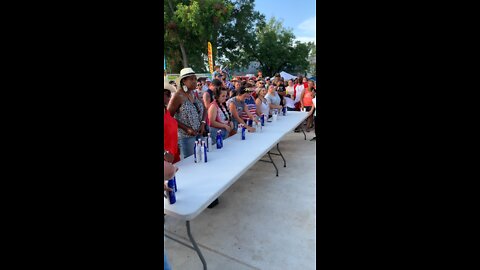 4th of July Beer drinking contest