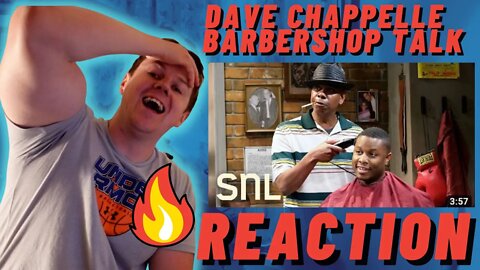 IRISH REACTION TO DAVE CHAPPELLE - BARBERSHOP TALK SNL SKETCH