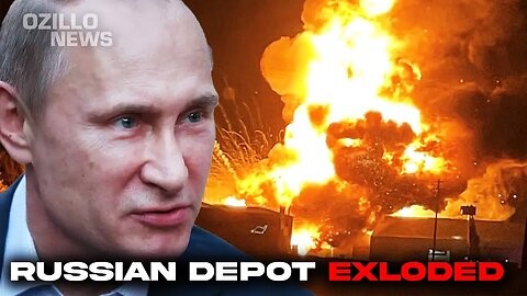 Nightmare for the Kremlin! Ukraine Has Set Fire to Russian Ammunition Depots!