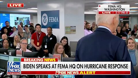 Biden Gets Lost After Delivering Remarks At FEMA HQ: "Where Am I Going Now?"