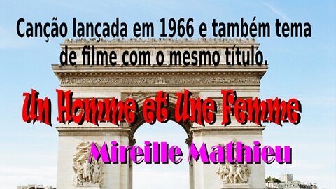 157 – UN HOMME ET UNE FEMME – MIREILLE MATHIEU