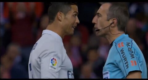 The way Cristiano Ronaldo revenge with the referees