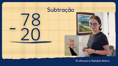 78-20 | 78 menos 20 | Aula de subtração para jovens e adultos