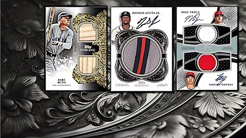 NEW 2023 Topps STERLING & Heritage Baseball Cards Case Breaks!!!